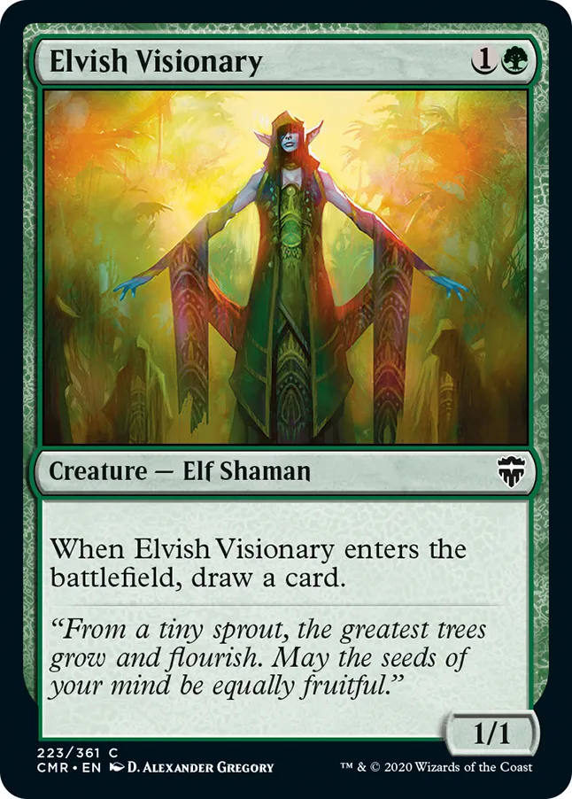 MTG Canarias - CMR 223 - Elvish Visionary