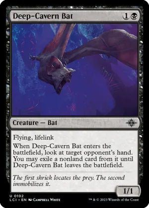 MTG Canarias – Deep-Cavern Bat