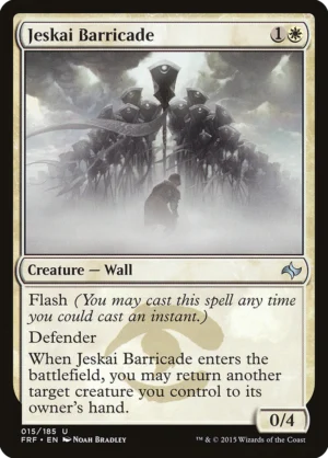 MTG Canarias - FRF 15 - Jeskai Barricade