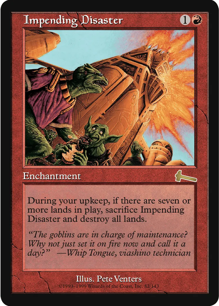 MTG Canarias - GU 82 - Impending Disaster