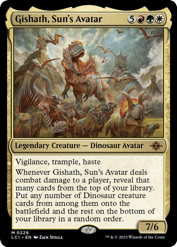 MTG Canarias - Gishath, Sun's Avatar