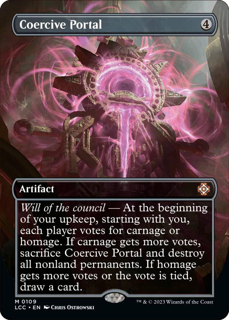 MTG Canarias - LCC 0109 - Coercive Portal