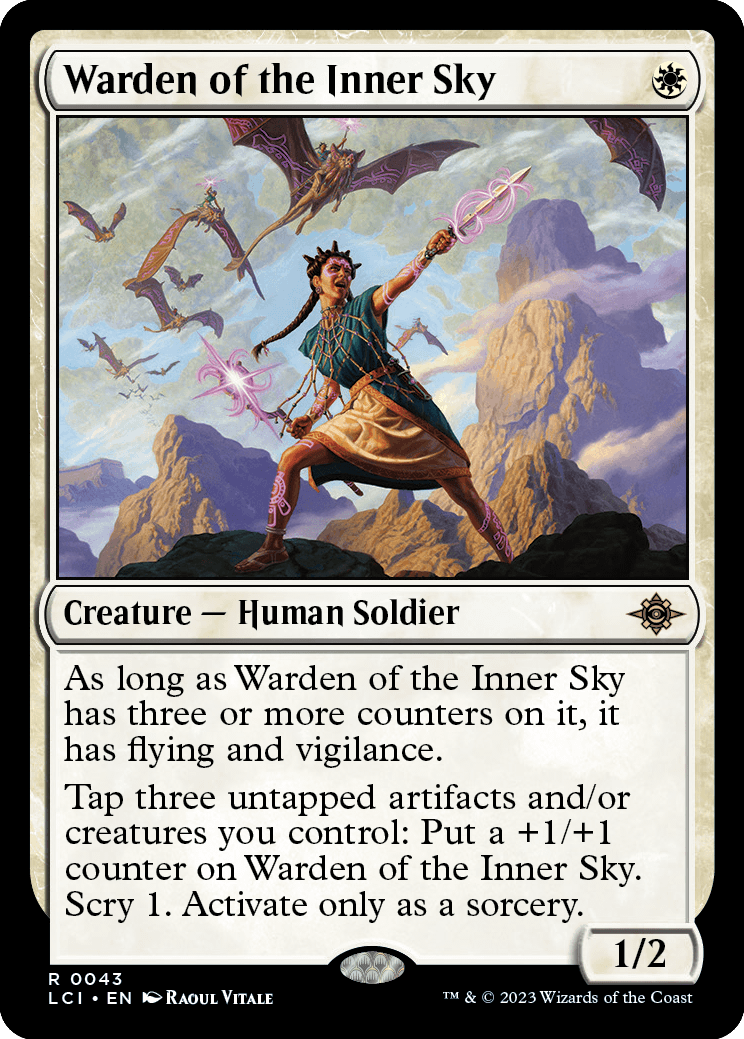 MTG Canarias - LCI 0043 - Warden of the Inner Sky