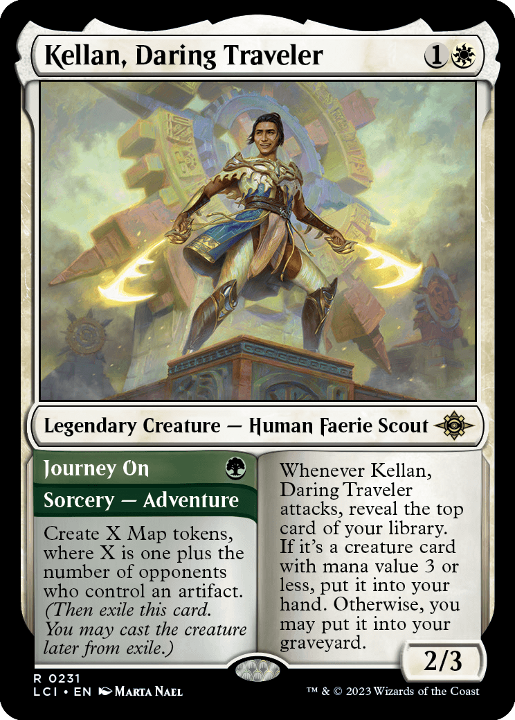 MTG Canarias - LCI 0231 - Kellan, Daring Traveler