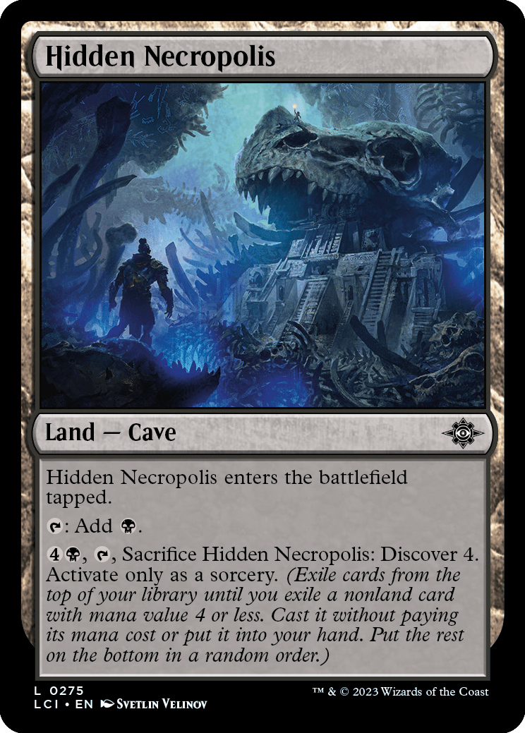 MTG Canarias - LCI 0275 - Hidden Necropolis