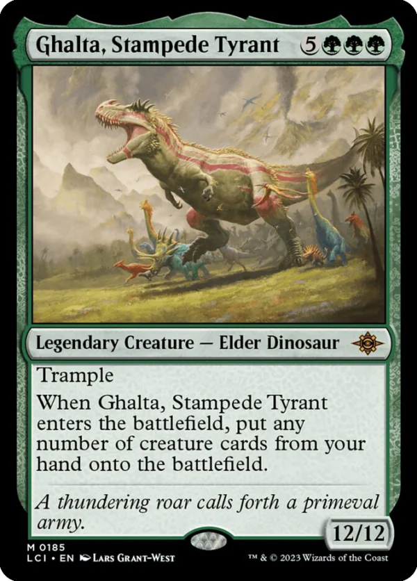 MTG Canarias - LCI 185 - Ghalta, Stampede Tyrant