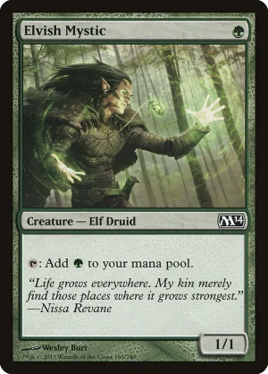 MTG Canarias – M14 169 – Elvish Mystic