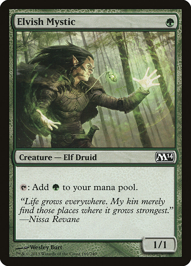 MTG Canarias - M14 169 - Elvish Mystic