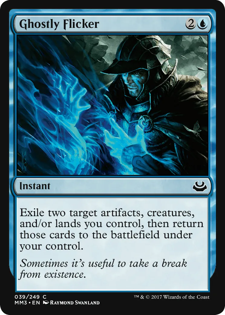MTG Canarias - MM3 039 - Ghostly Flicker