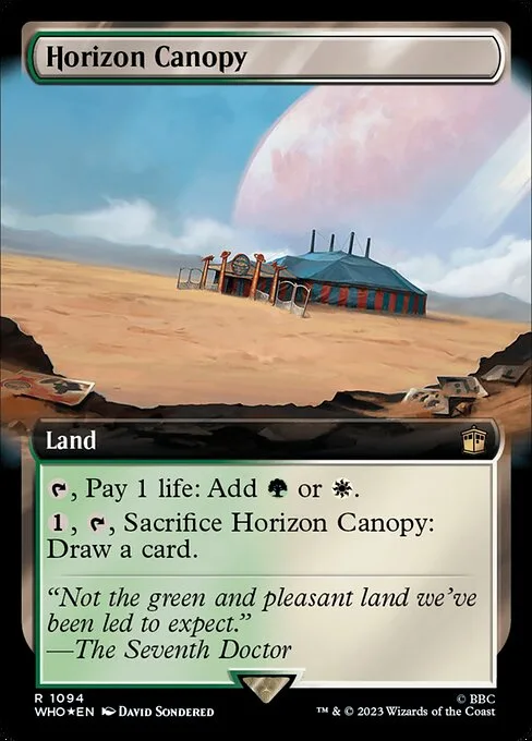 Enramada del horizonte
