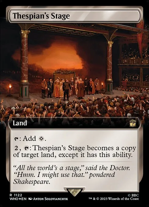 Escenario de actores