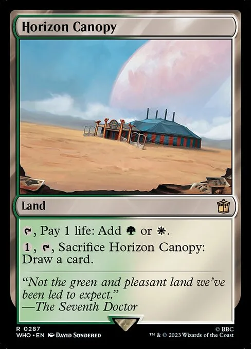 Enramada del horizonte