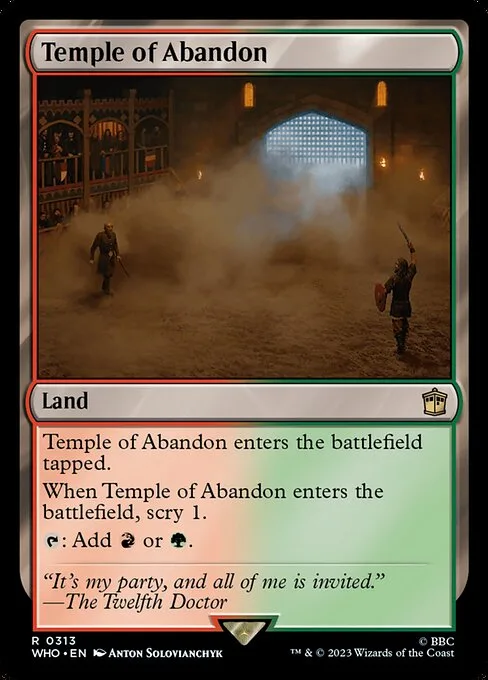 Templo del abandono