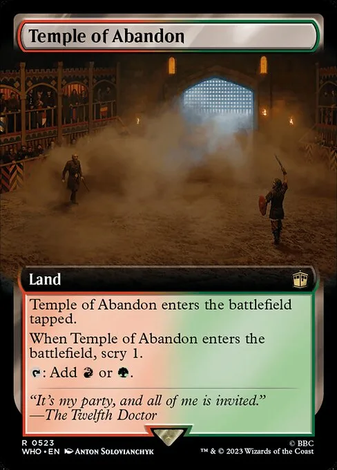 Templo del abandono