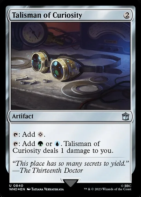 Talismán de curiosidad