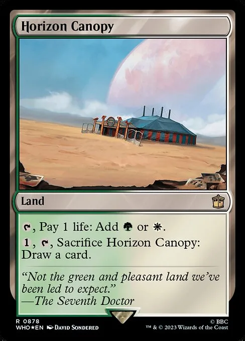 Enramada del horizonte