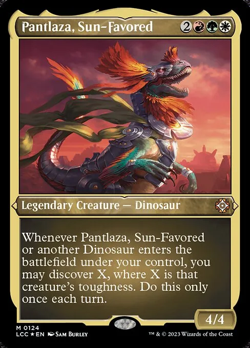 Pantlaza, Favorita del Sol