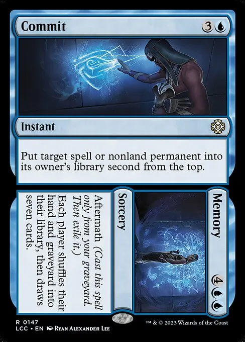 Commit // Memory // Commit // Memory