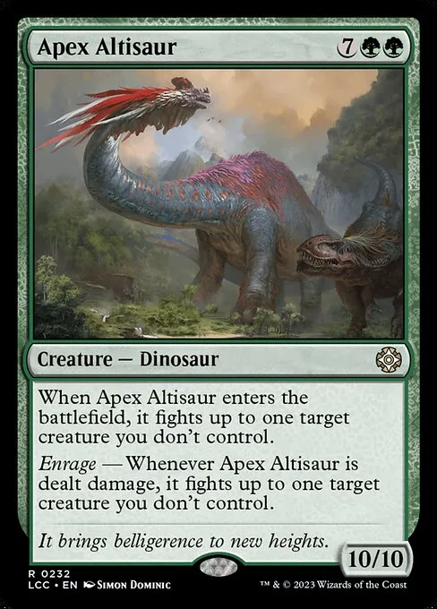 Altisaurio ejemplar