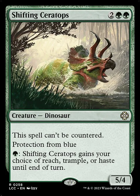 Ceratops cambiante