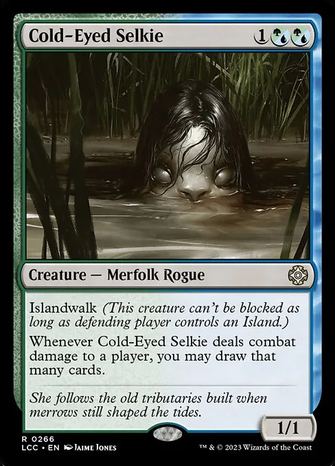 Selkie de ojos fríos