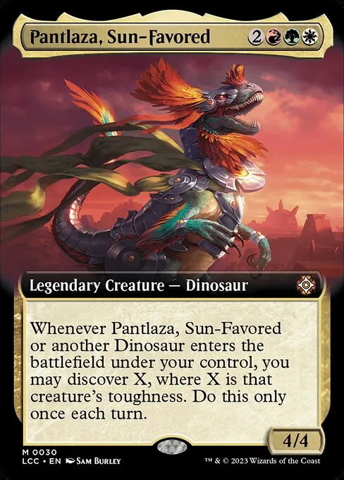 Pantlaza, Favorita del Sol