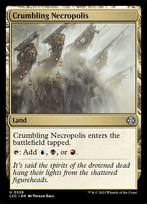 Necrópolis desmoronándose
