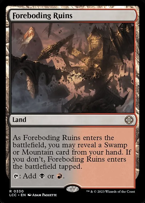 Ruinas premonitorias