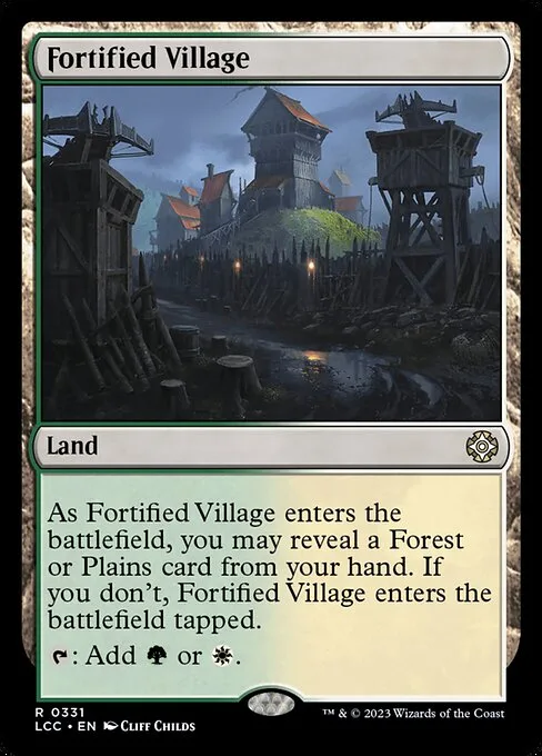 Aldea fortificada