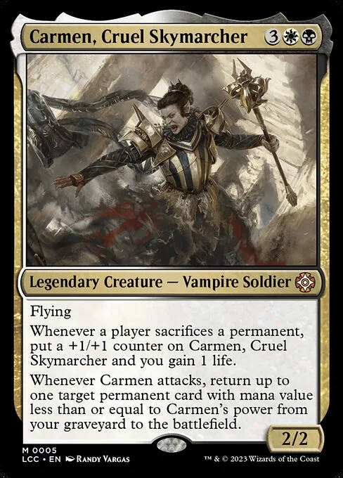 Carmen, huesteceleste cruel