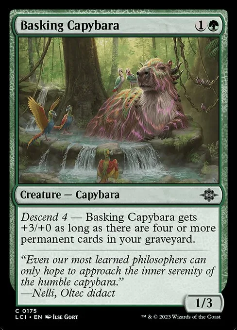 Capibara apacible