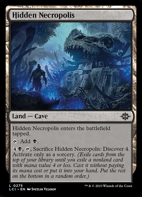 Necrópolis escondida