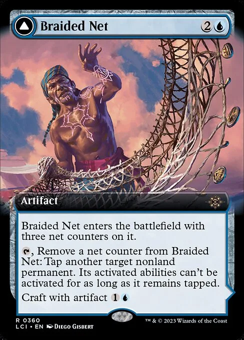 Red trenzada // Quipu trenzado