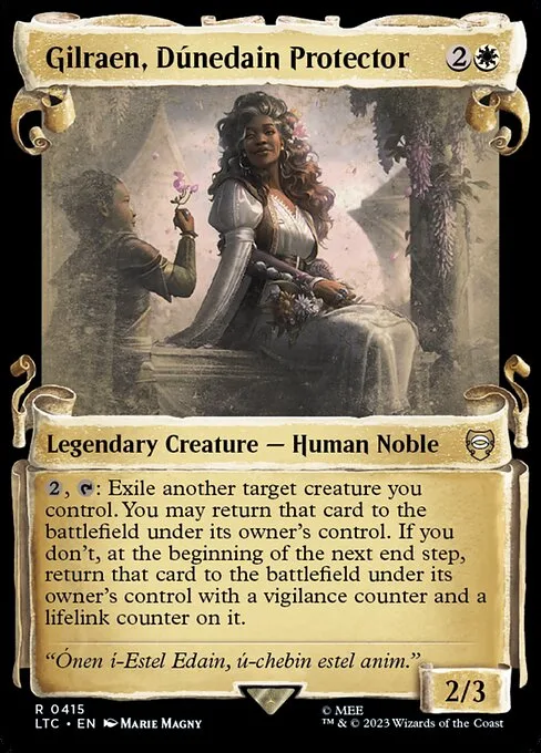 Gilraen, protectora dúnedain
