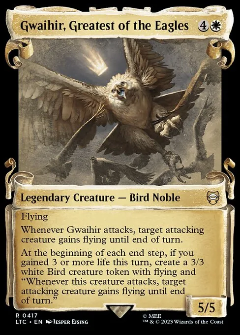 Gwaihir, la más grande de las águilas