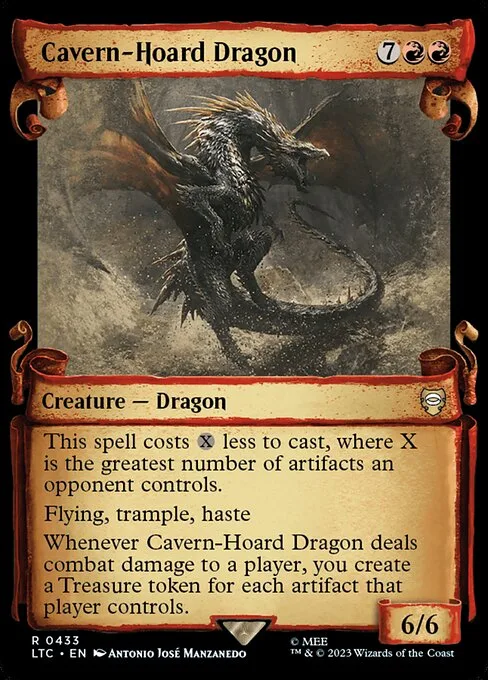 Dragón atesorador