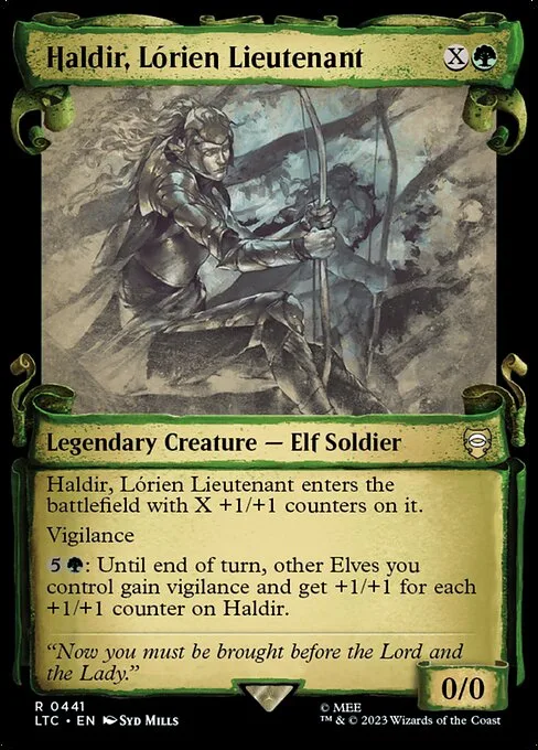 Haldir, teniente de Lórien