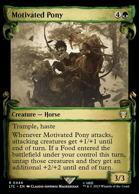 Poni motivado