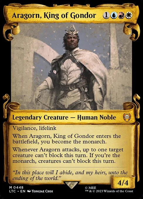 Aragorn, rey de Gondor