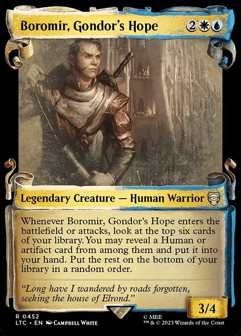 Boromir, esperanza de Gondor