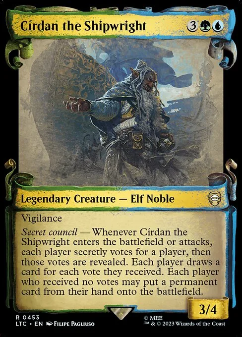 Círdan, el carpintero de barcos
