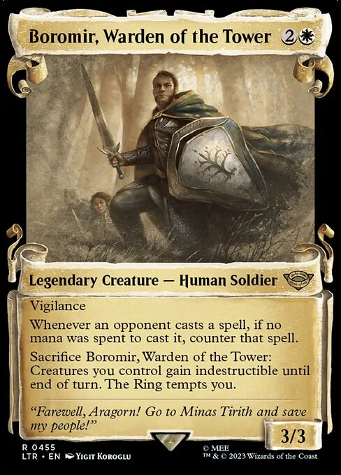 Boromir, Guardián de la Torre