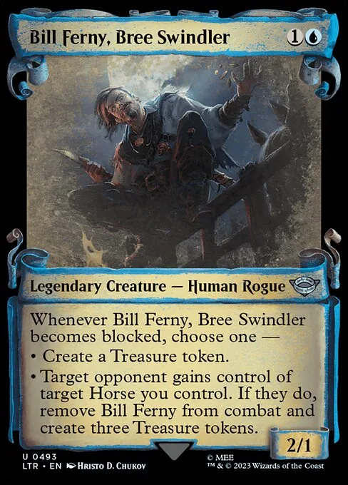 Bill Helechal, estafador de Bree