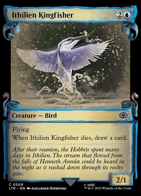 Pájaro pescador de Ithilien