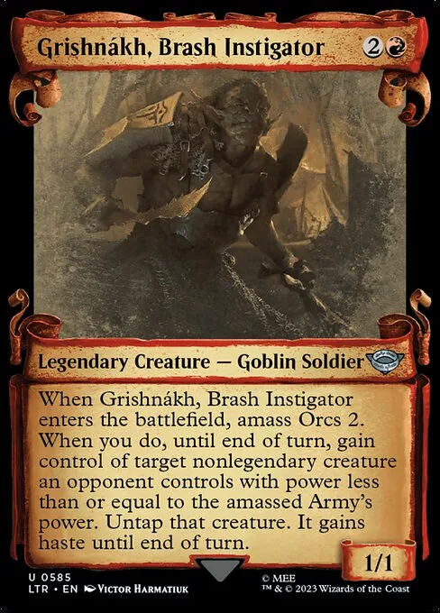 Grishnákh, instigador temerario