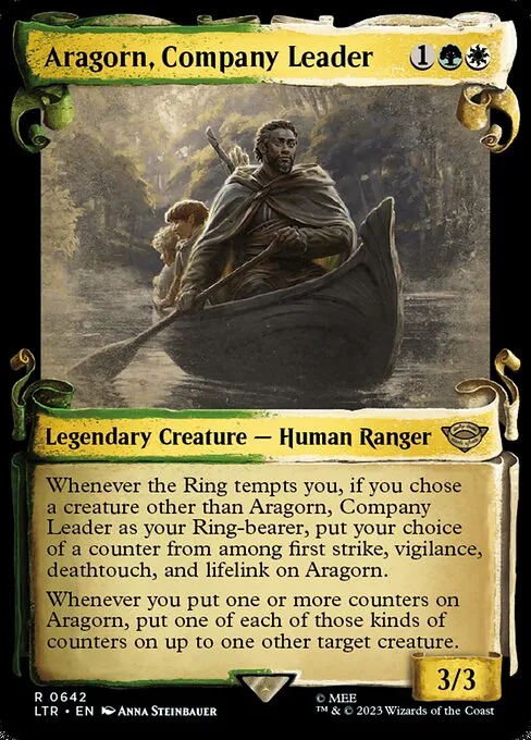 Aragorn, líder de la compañía