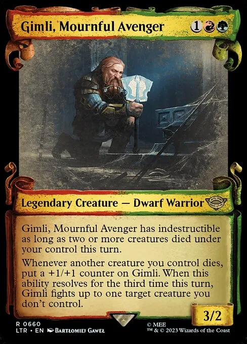 Gimli, vengador afligido