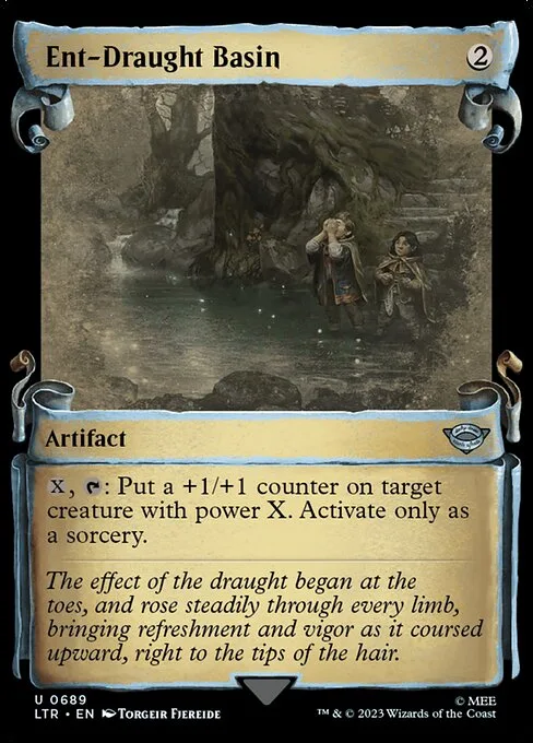 Manantial de brebaje de los ents