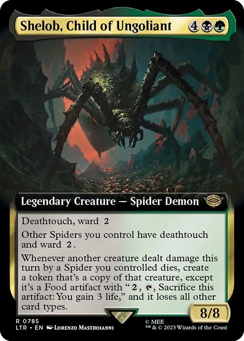 Ella-Laraña, hija de Ungoliant