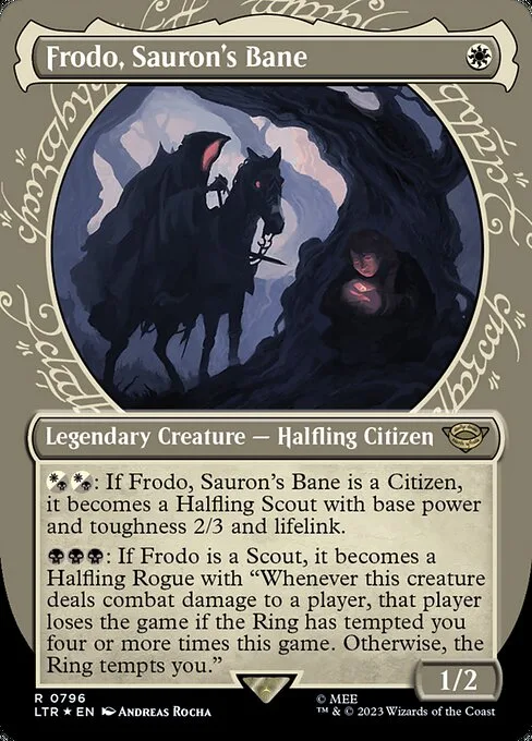 Frodo, la ruina de Sauron